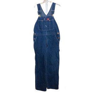 Dickies Denim Overalls 36 X 32
